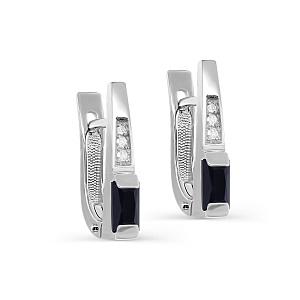 12-11745-11100 №6-24 Серьги (Au 585)