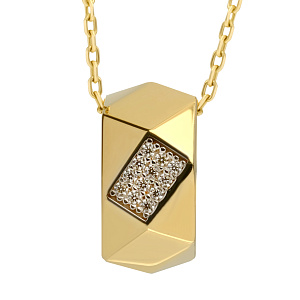 ORLHN007/ 123000577811 Колье (Au 585)