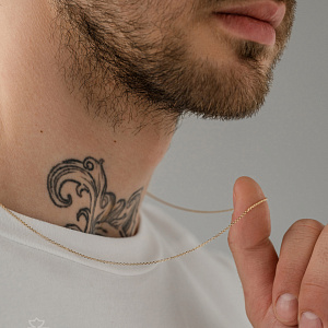 НЦ 15-053 d0.35 Цепь (Au 585)