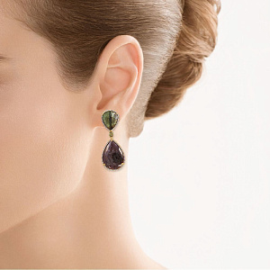 E111103A5-15_SR_GSA_CR_YG Серьги (Au 585)