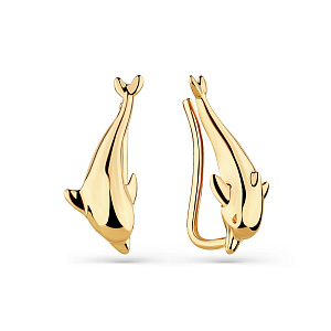 002-0525-0000-010 Серьги (Au 585)