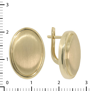 06-ВР-П2028-1 Серьги (Au 585)