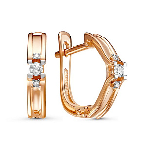 02-01206-01-001-01-01 Серьги (Au 585)