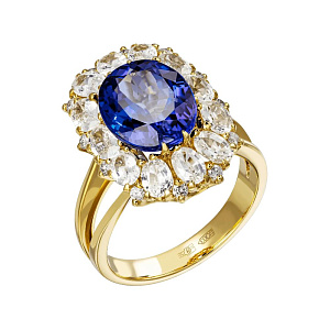 1_04052 (тан) Кольцо (Au 750)