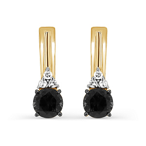 12-21694-21600 №5-23 Серьги (Au 585)