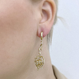 AGAE371 Серьги (Ag 925)