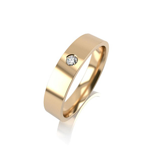 С-102кр-1бр/ж Кольцо (Au 585)