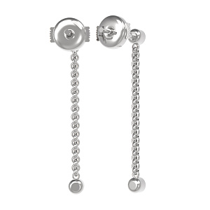 Т801-2785-0-00 +серт. Серьги (Au 585)