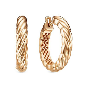 дф2202021р Серьги (Au 585)