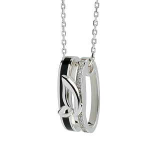 AKL03633/ PIR0086878 Колье (Au 585)