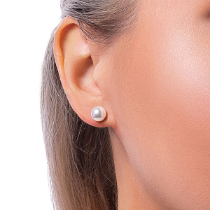 4634 Ж-Б Серьги (Au 585)