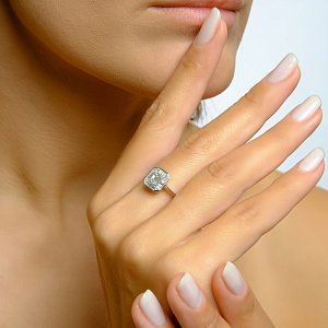 RG1677/ PIR0099405 Кольцо (Au 750)