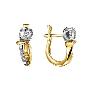 12185 Серьги (Au 585)