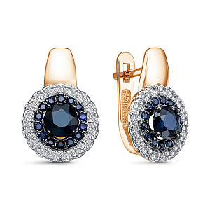 С3648-0122 Серьги (Au 585)