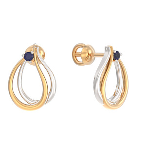 1055502-11240-C Серьги (Au 585)