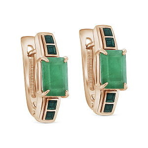 12-01923-1213 №9-24 Серьги (Au 585)