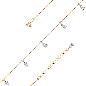 008-0111-0001-011 Браслет (Au 585)