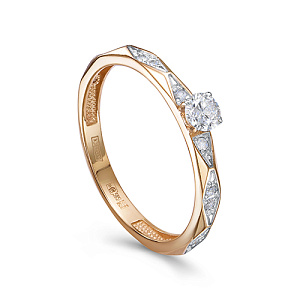 1-0688-1000 №3-24 Кольцо (Au 585)