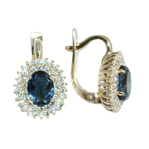 0247/лт Серьги (Au 585)