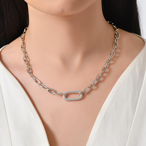 DM4411N/ GM0180202 Колье (Ag 925)