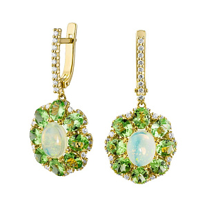 2_04219 (оп) Серьги (Au 750)