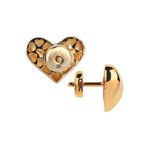 07-ВР-П2012-2 Серьги (Au 585)