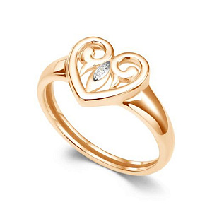 16598-100 Кольцо (Au 585)