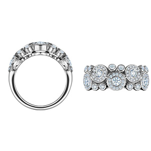 010549-Б Кольцо (Au 750)