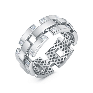 дф1102123рб Кольцо (Au 585)