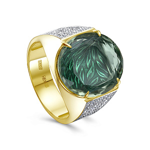 11-22007-21105 №3-25 Кольцо (Au 585)