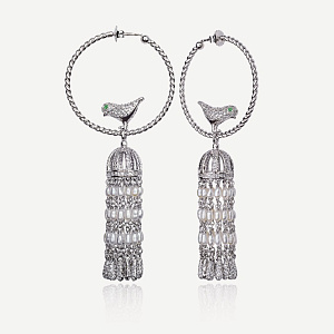 PALE004 -28 Серьги (Ag 925)