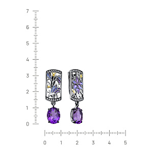 12-870-5326 Серьги (Ag 925)