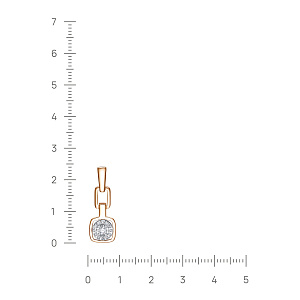13-01970-1000 №12-24 Подвеска (Au 585)