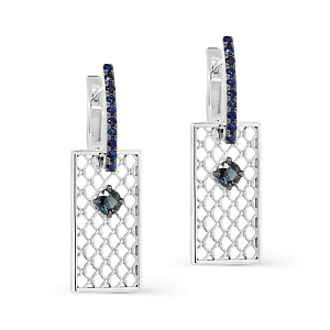 12-11569-1100 №1-22 Серьги (Au 585)