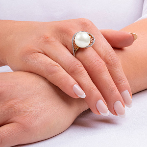 КПет01 ж Кольцо (Au 585)