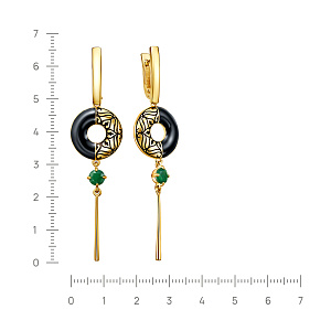 12-707-1202 №17-25 Серьги (Ag 925)