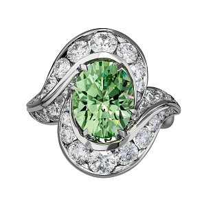 1_06108 Кольцо (Au 750)