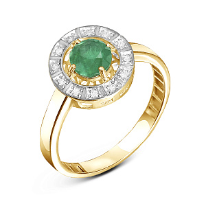 01-P0692-05-110-07-01 Кольцо (Au 585)