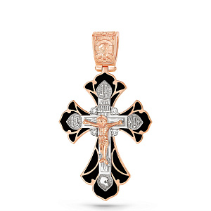 3-0075-1002 №5-15 Крест (Au 585)