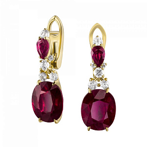 2_04461 (руб) 750 Серьги (Au 750)