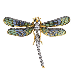 PRVBR049 Брошь (Ag 925)