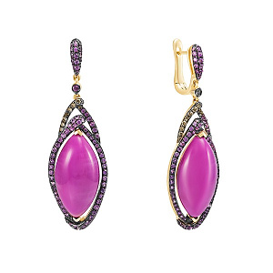 ER-35147 Серьги (Au 585)