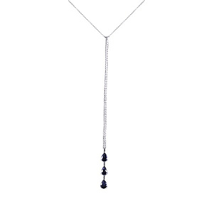 AN1382BS14K_KL_SA_WG Колье (Au 585)