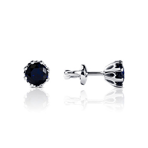 ПС-005С-02 Серьги (Pt 950)