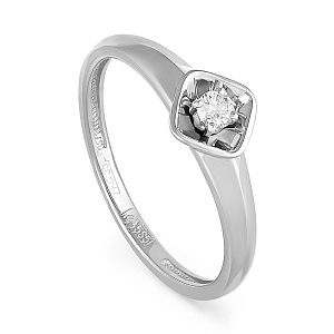 11-1853-1000 №6-17 Кольцо (Au 585)