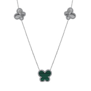 SN12506A-MLT/ GM0171295 Колье (Ag 925)