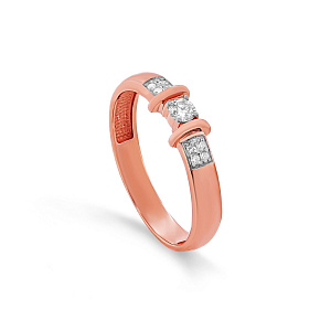 11-01782-1000 №9-23 Кольцо (Au 585)