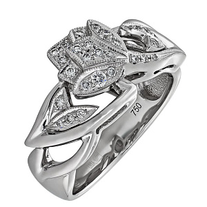 010301 Кольцо (Au 750)