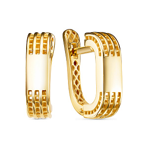 дф2202099рл Серьги (Au 585)