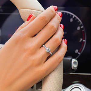 BDR2951 +серт. Кольцо (Au 585)